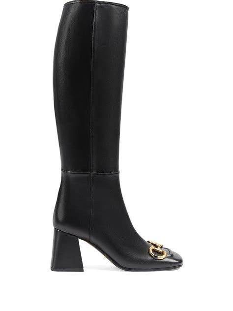 gucci yellow booties|gucci print thigh high boots.